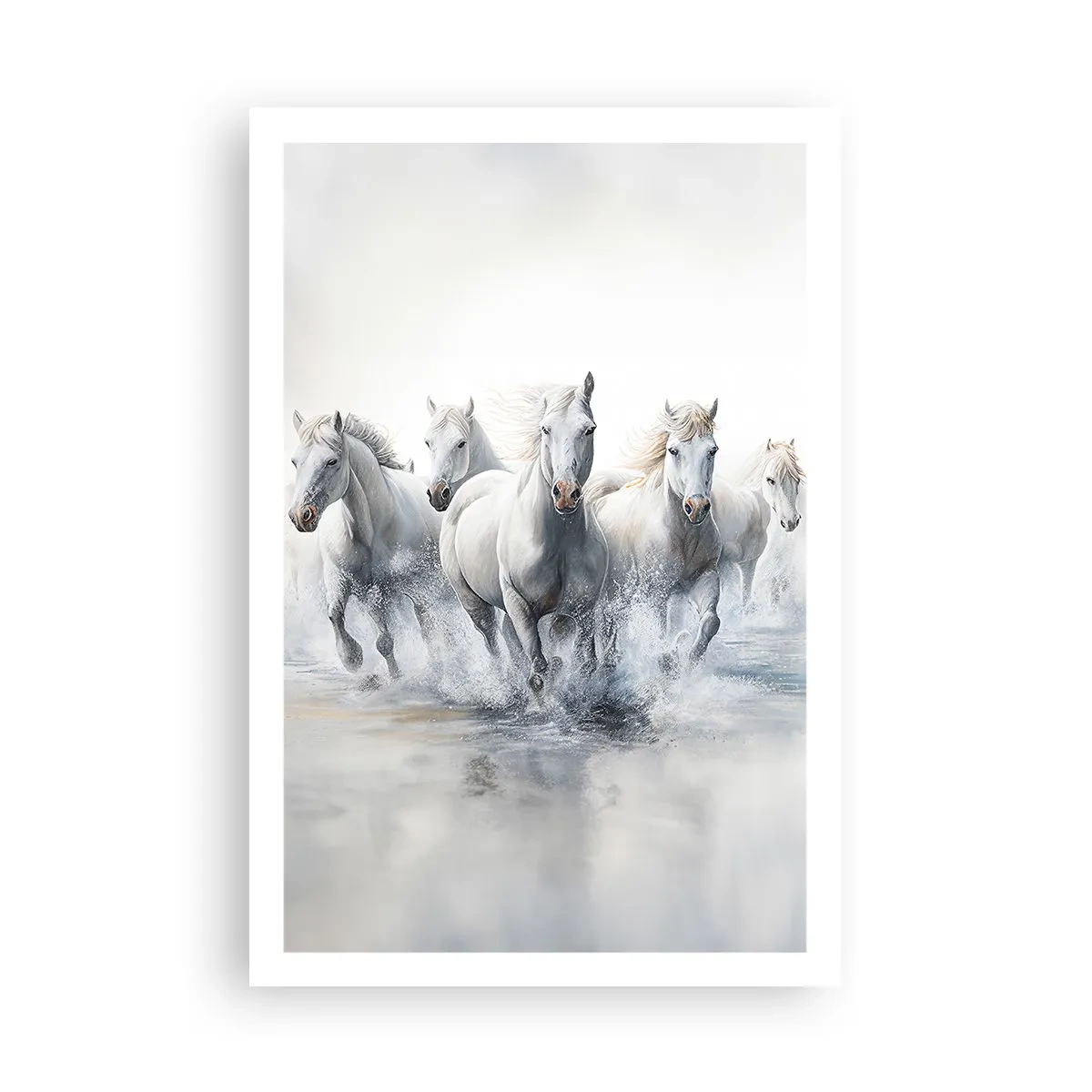 Plakat - Biała magia - 61x91 cm