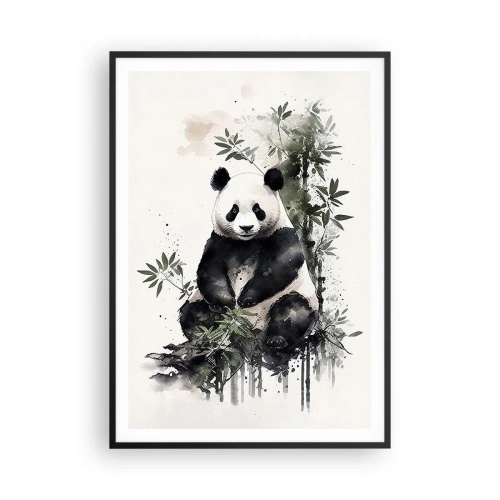 Plakat w czarnej ramie - Pozdrowienia z Chin - 70x100 cm