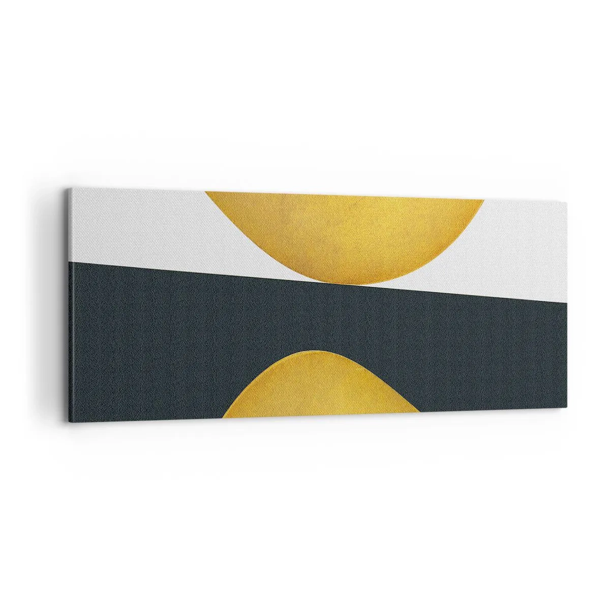 Obraz na płótnie - Po pierwsze: złoto - 100x40 cm