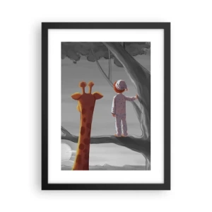 Plakat w czarnej ramie - To się naprawdę dzieje - 30x40 cm