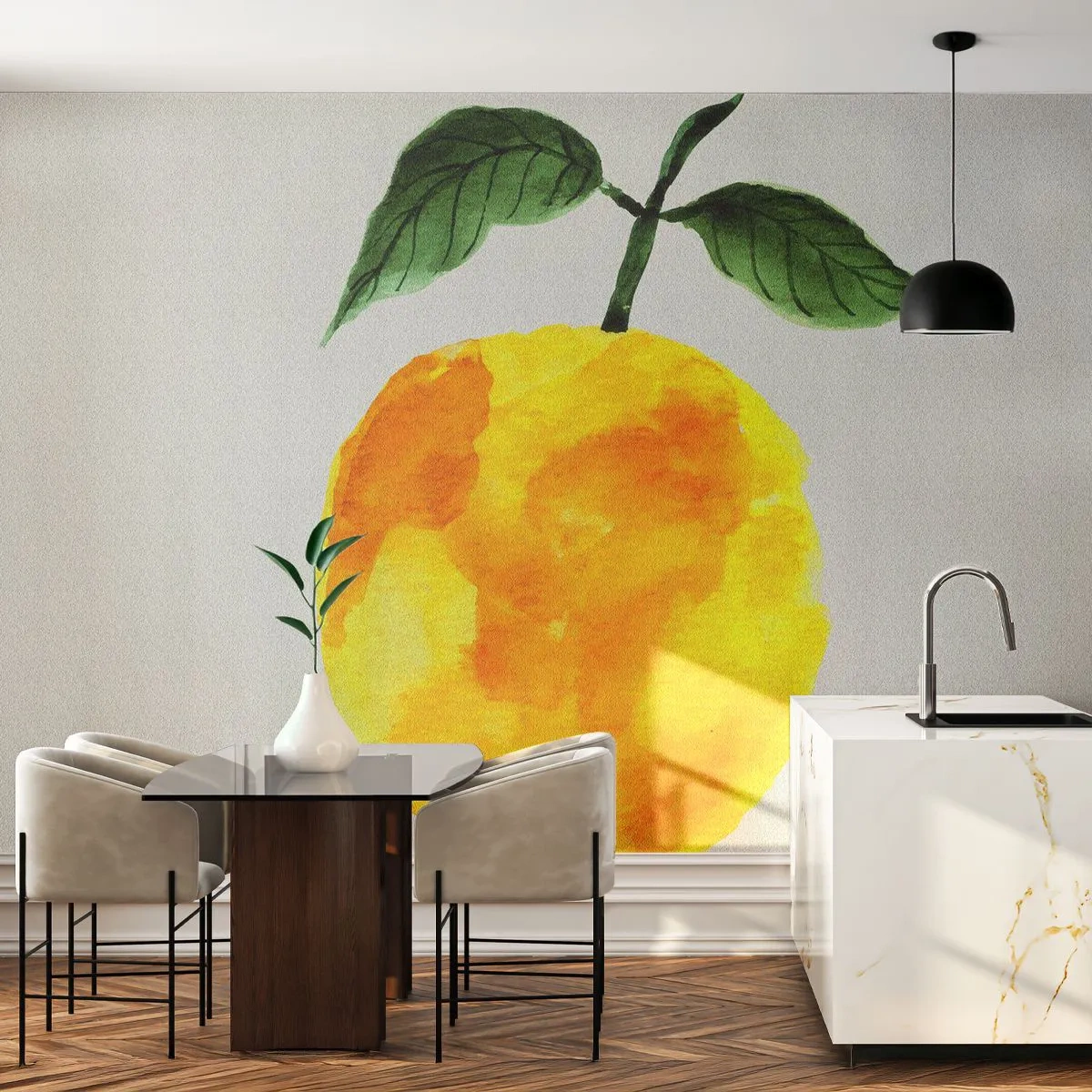 Fototapeta Premium Canvas - Jak poznać smak słońca - Cytryna, Kuchnia, Owoc - 500x350 cm