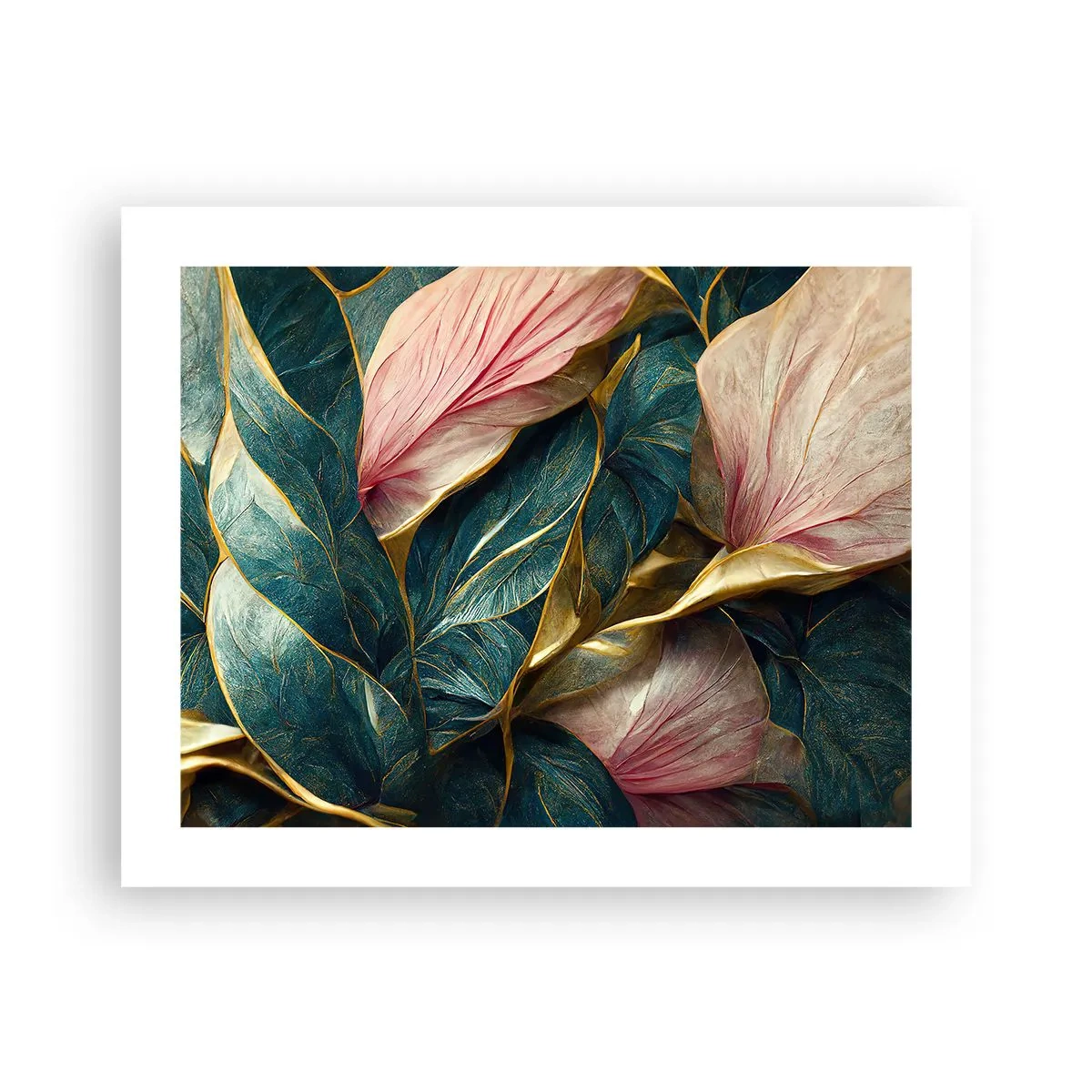Plakat - Naturalna elegancja i styl - 50x40 cm