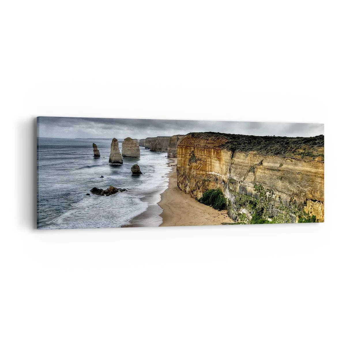 Obraz na płótnie - Surowe piękno - 90x30 cm