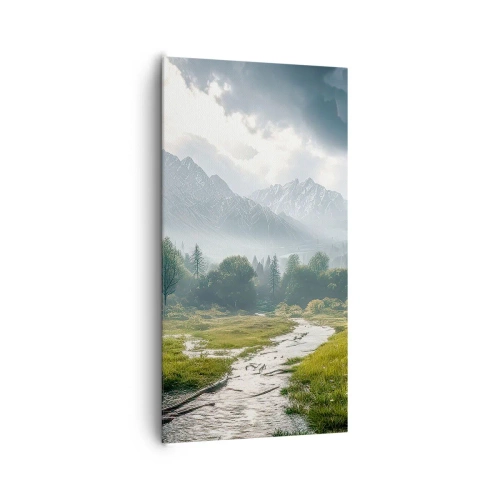 Obraz na płótnie - Tam i z powrotem - 65x120 cm
