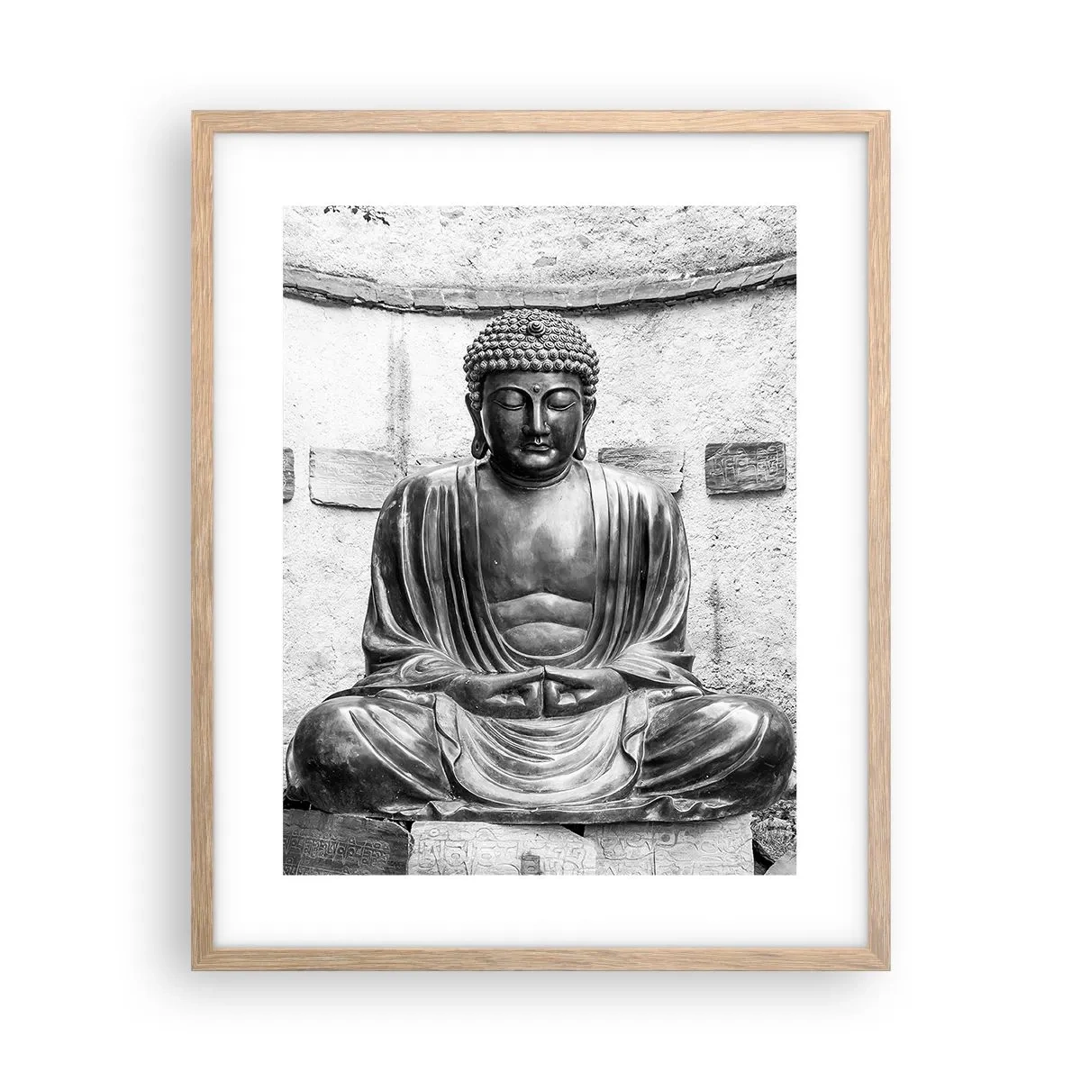Plakat w ramie jasny dąb - U źródeł spokoju - 40x50 cm
