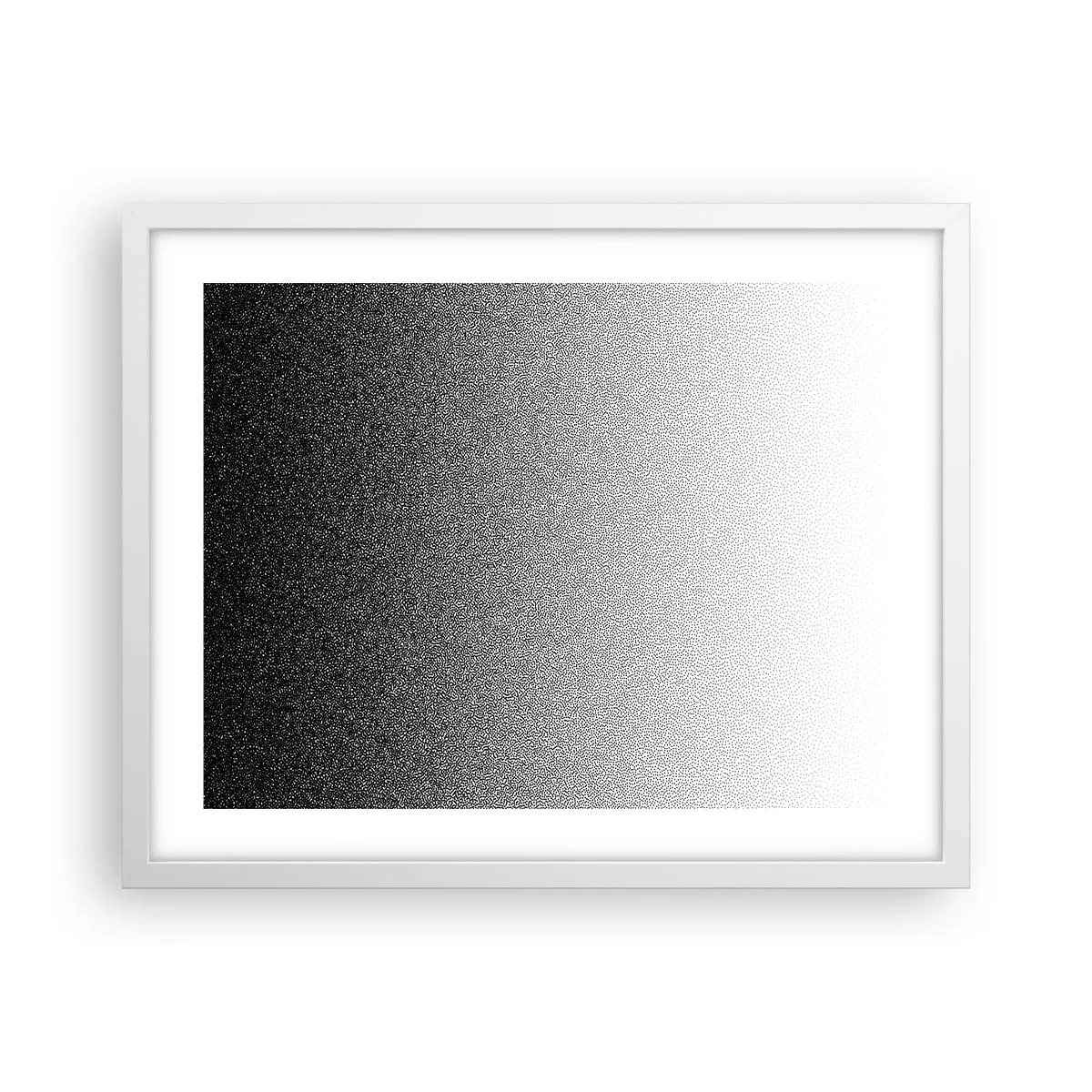 Plakat w białej ramie - W stronę światła - 50x40 cm