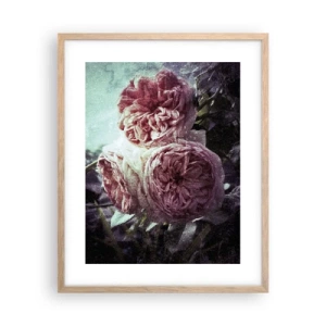 Plakat w ramie jasny dąb - W romantycznym klimacie - 40x50 cm