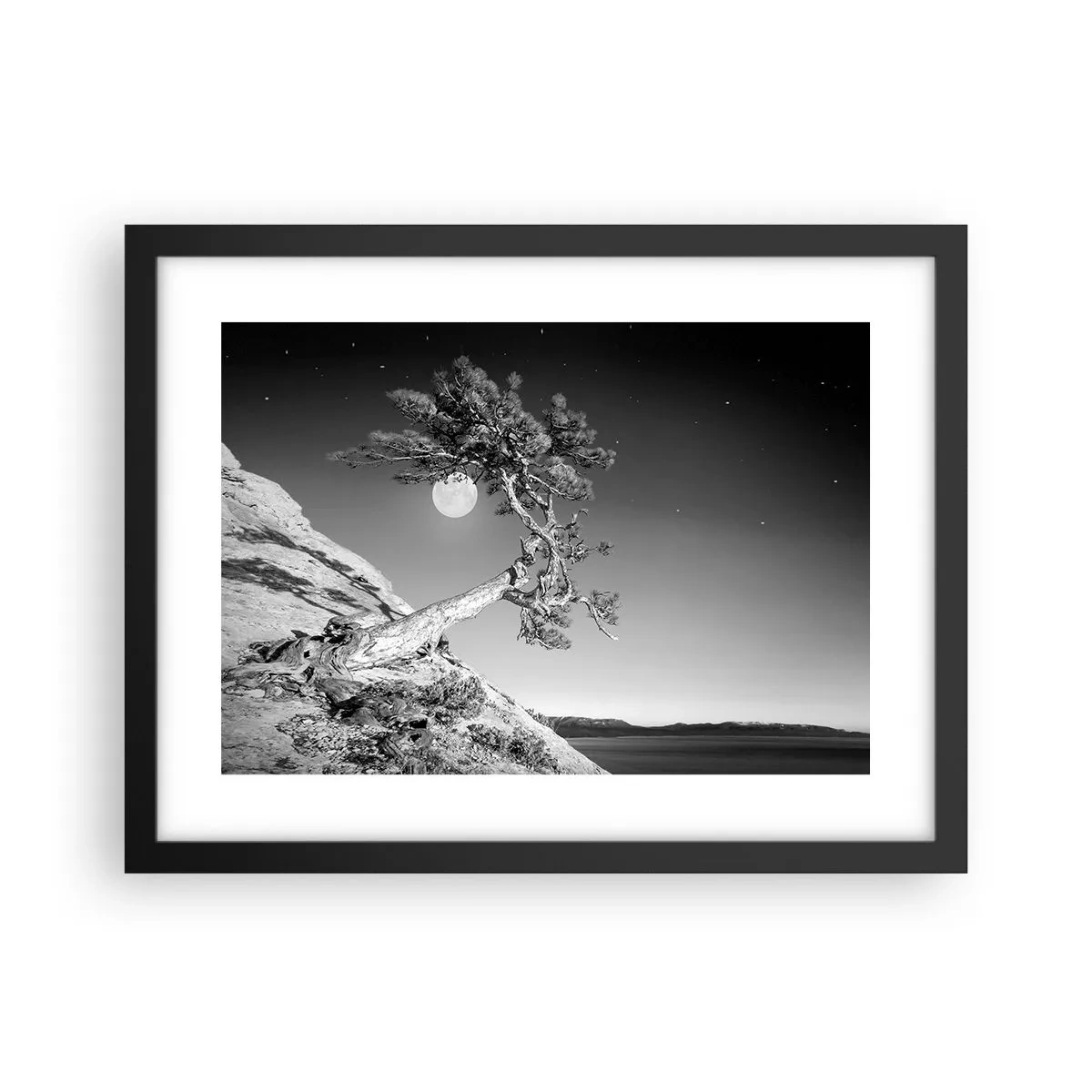 Plakat w czarnej ramie - Zwycięska wojowniczka - 40x30 cm