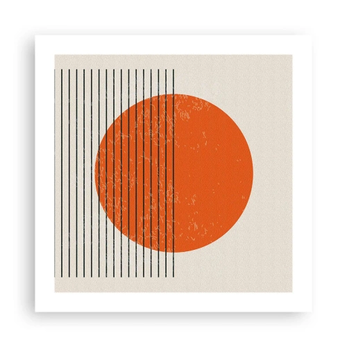Plakat - Zawsze słońce - 50x50 cm
