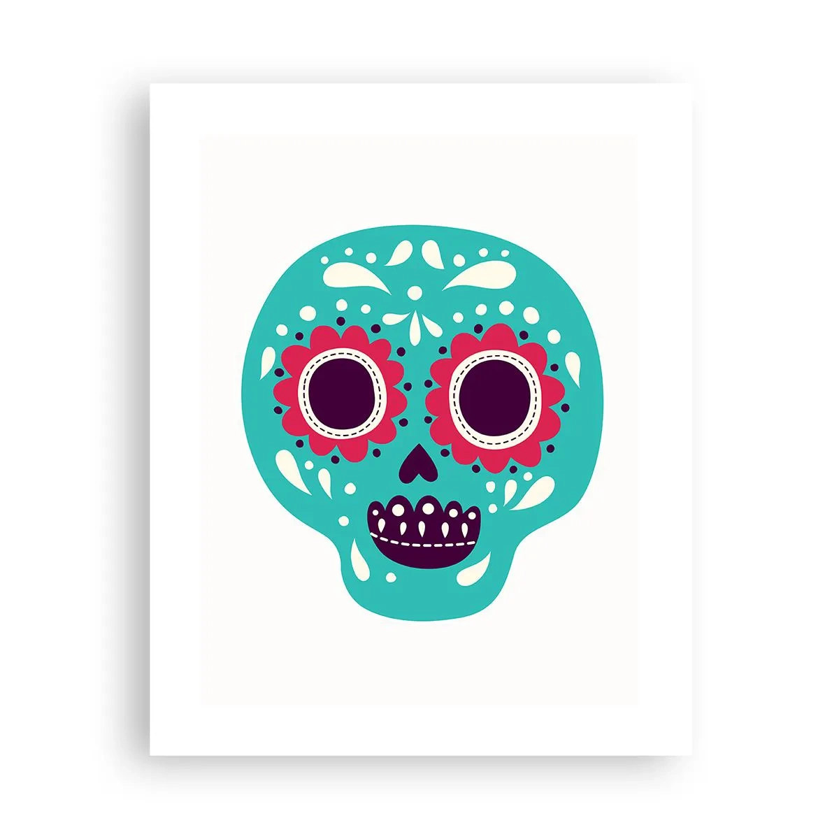 Plakat - Życie – zabawa aż do śmierci - 40x50 cm