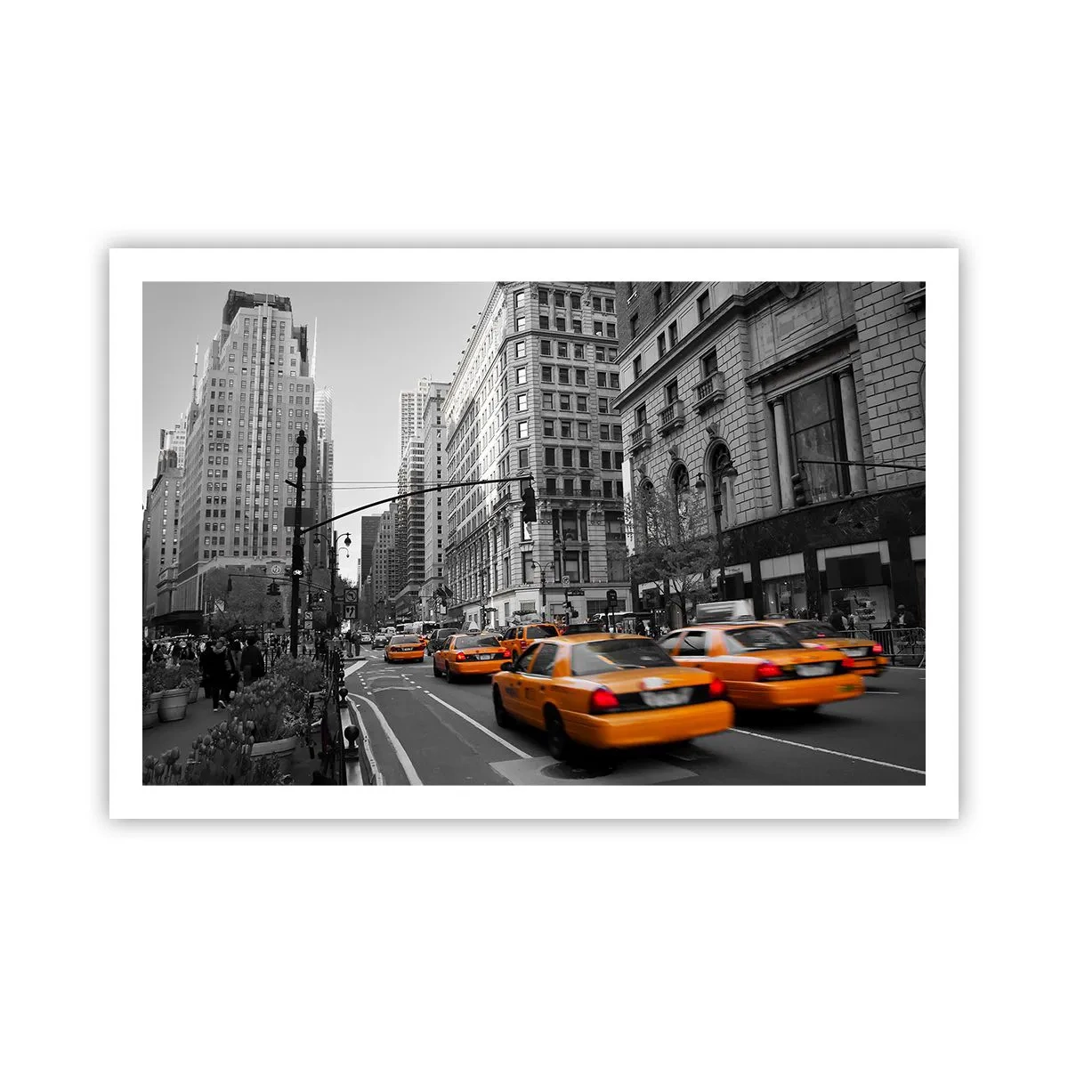 Plakat - Słońca wielkiego miasta - 91x61 cm