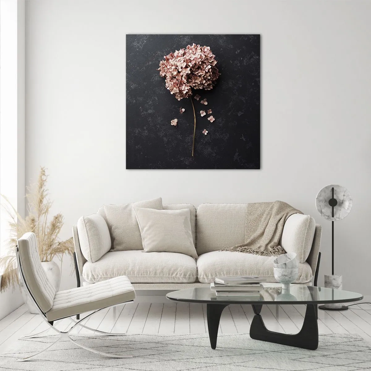 Obraz na szkle - Prawdziwie romantyczny znak - 70x70 cm