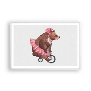 Plakat w białej ramie - Ale cyrk! - 91x61 cm