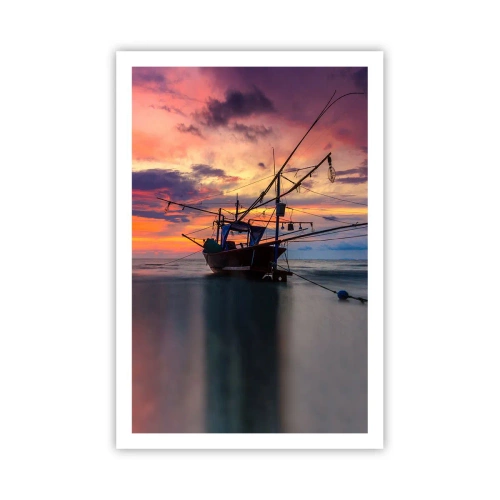 Plakat - Egzotyczny wieczór - 61x91 cm