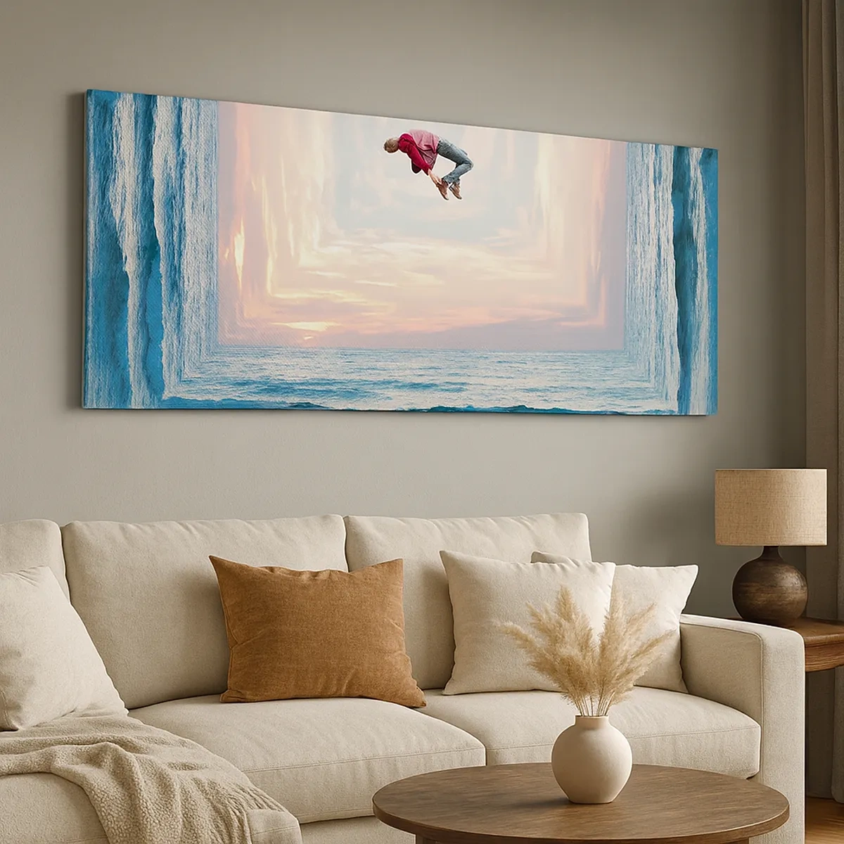 Obraz na płótnie - Do innego wymiaru - 30x30 cm