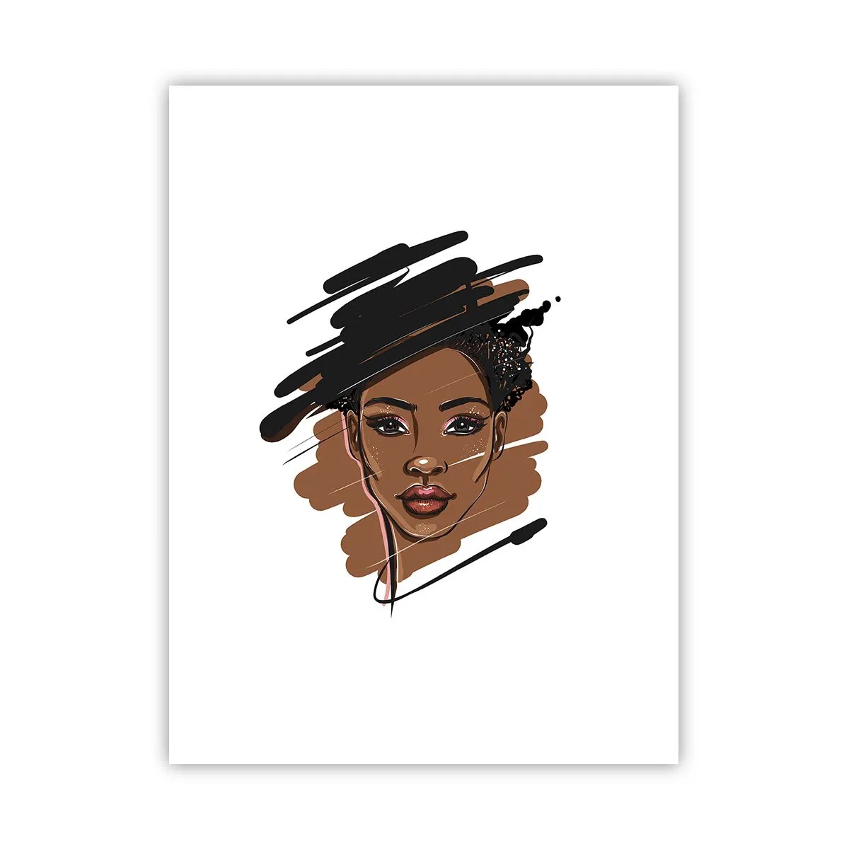 Plakat - Słodka jak czekolada - 30x40 cm