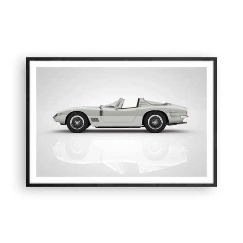 Plakat w czarnej ramie - Obietnica zabawy - 91x61 cm