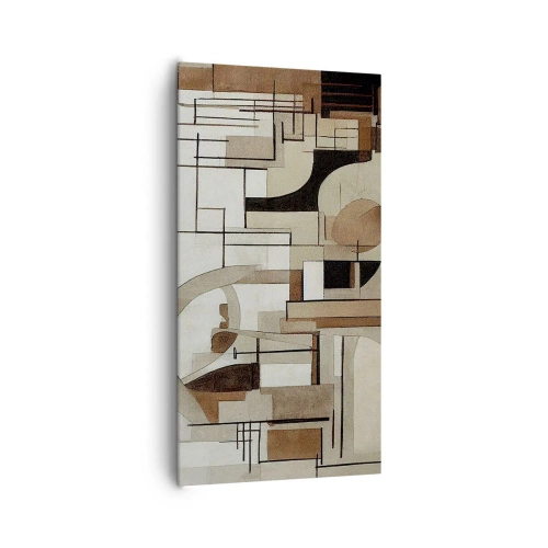 Obraz na płótnie - Pejzaż miejski 2.0 - 65x120 cm