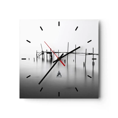 Zegar ścienny - A jeśli świata nie ma? - 40x40 cm