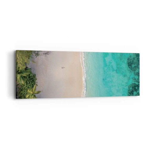 Obraz na płótnie - Rajska plaża - 90x30 cm
