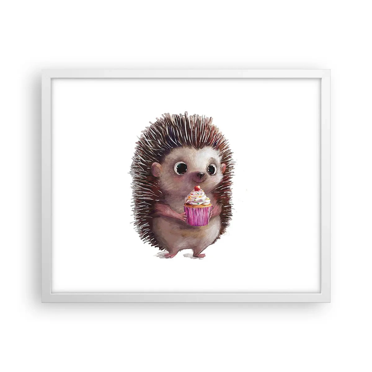 Plakat w białej ramie - Święto jest co dzień - 50x40 cm