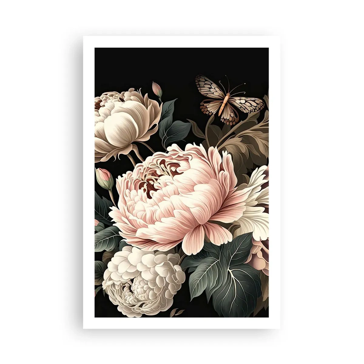 Plakat - W barokowym stylu - 61x91 cm