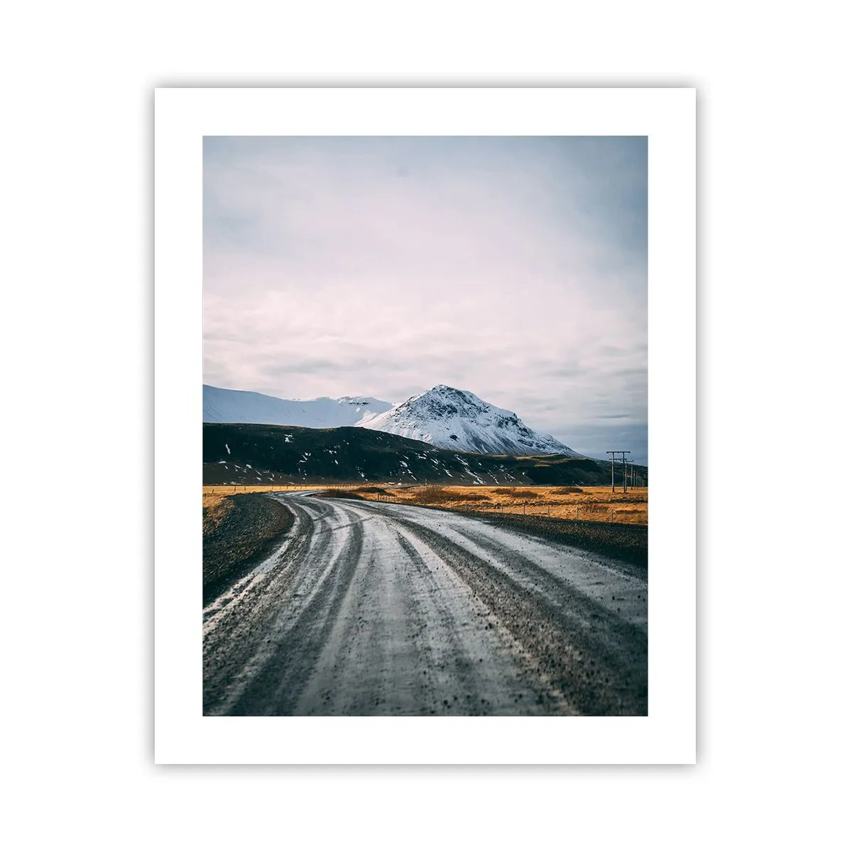 Plakat - W islandzkim klimacie - 40x50 cm