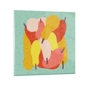 Obraz na szkle - Spróbuj letniego słońca - 30x30 cm