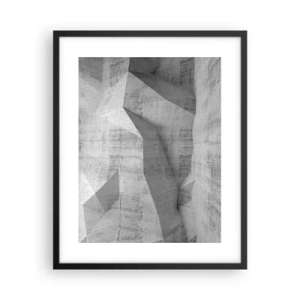 Plakat w czarnej ramie - Prawdziwe wyzwanie - 40x50 cm