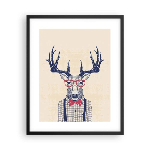 Plakat w czarnej ramie - Zabawna ekstrawagancja - 40x50 cm