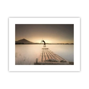 Plakat - Przed spoczynkiem - 40x30 cm