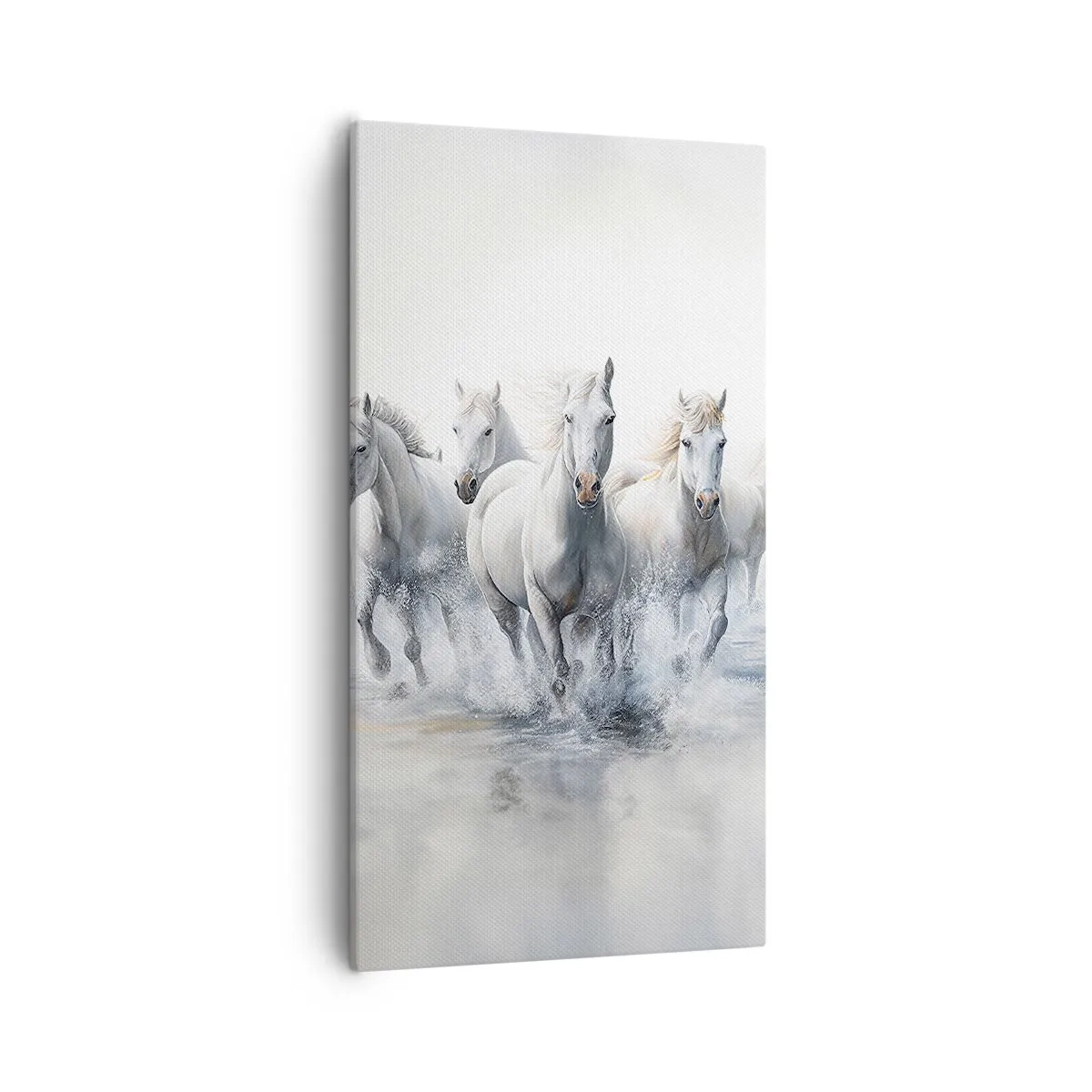 Obraz na płótnie - Biała magia - 55x100 cm