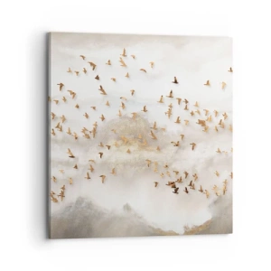 Obraz na płótnie - Już czas… - 70x70 cm