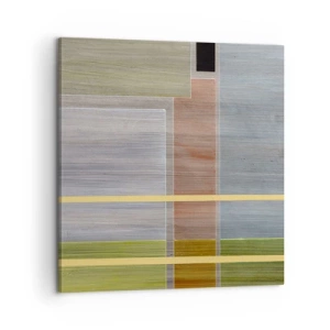 Obraz na płótnie - Prosto i spokojnie - 60x60 cm
