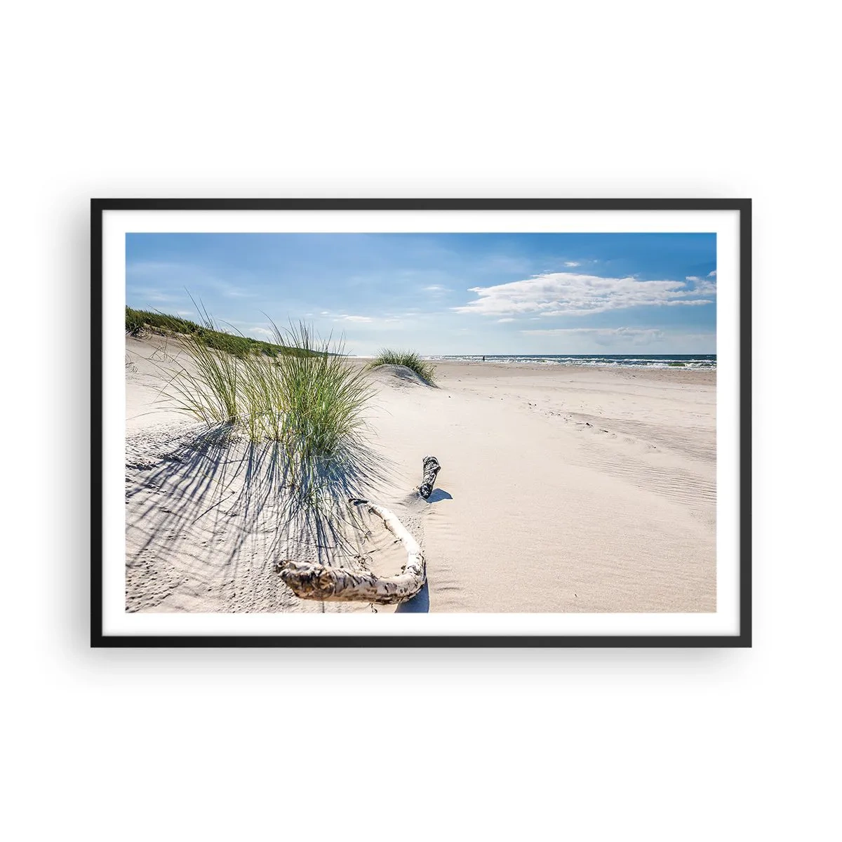 Plakat w czarnej ramie - Najpiękniejsza? Bałtycka - 91x61 cm