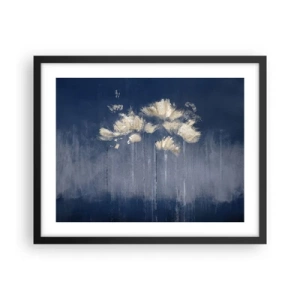 Plakat w czarnej ramie - Jak płatki na wietrze - 50x40 cm