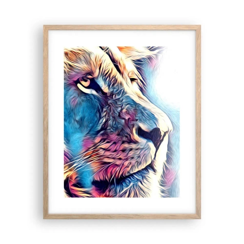 Plakat w ramie jasny dąb - Mądrość natury - 40x50 cm