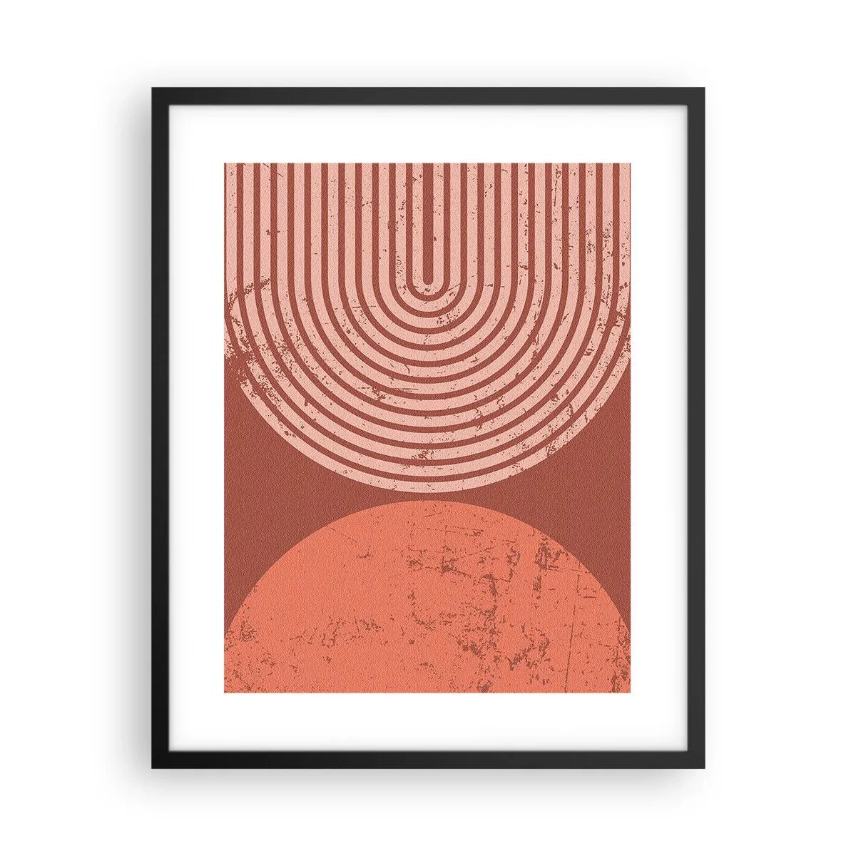 Plakat w czarnej ramie - Bliska relacja - 40x50 cm