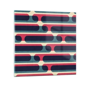 Obraz na szkle - W głąb i do przodu - 70x70 cm