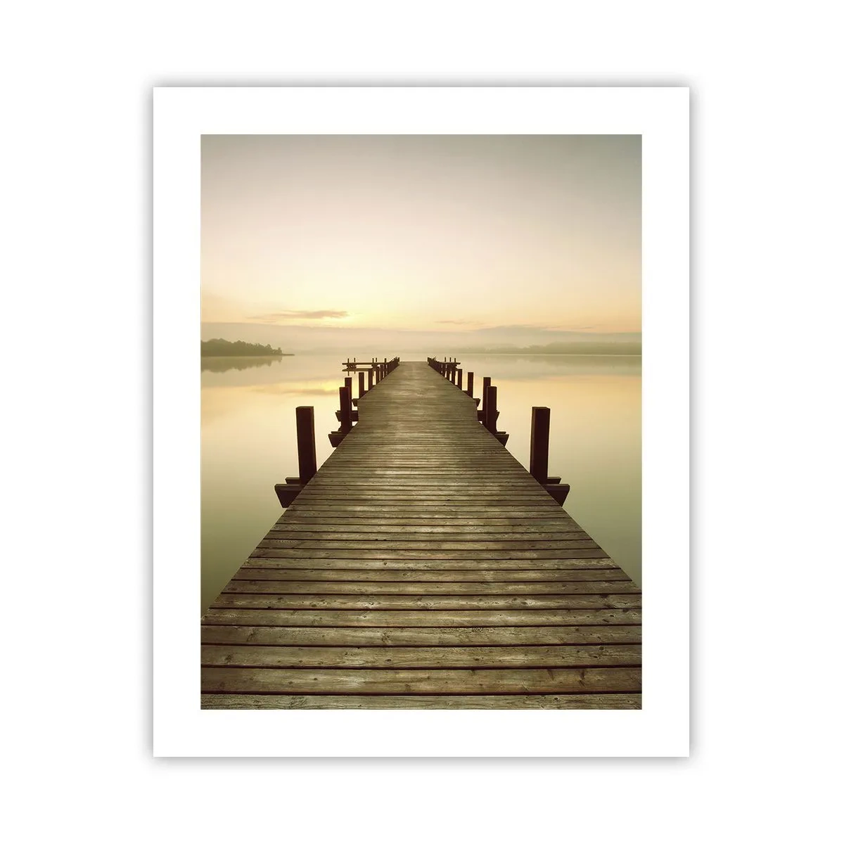 Plakat - Przedświt, świtanie, światło - 40x50 cm