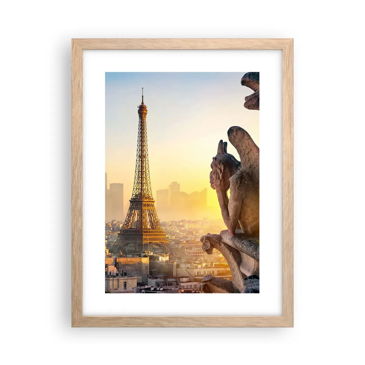 Plakat w ramie jasny dąb - Wiele się zmieniło… - 30x40 cm