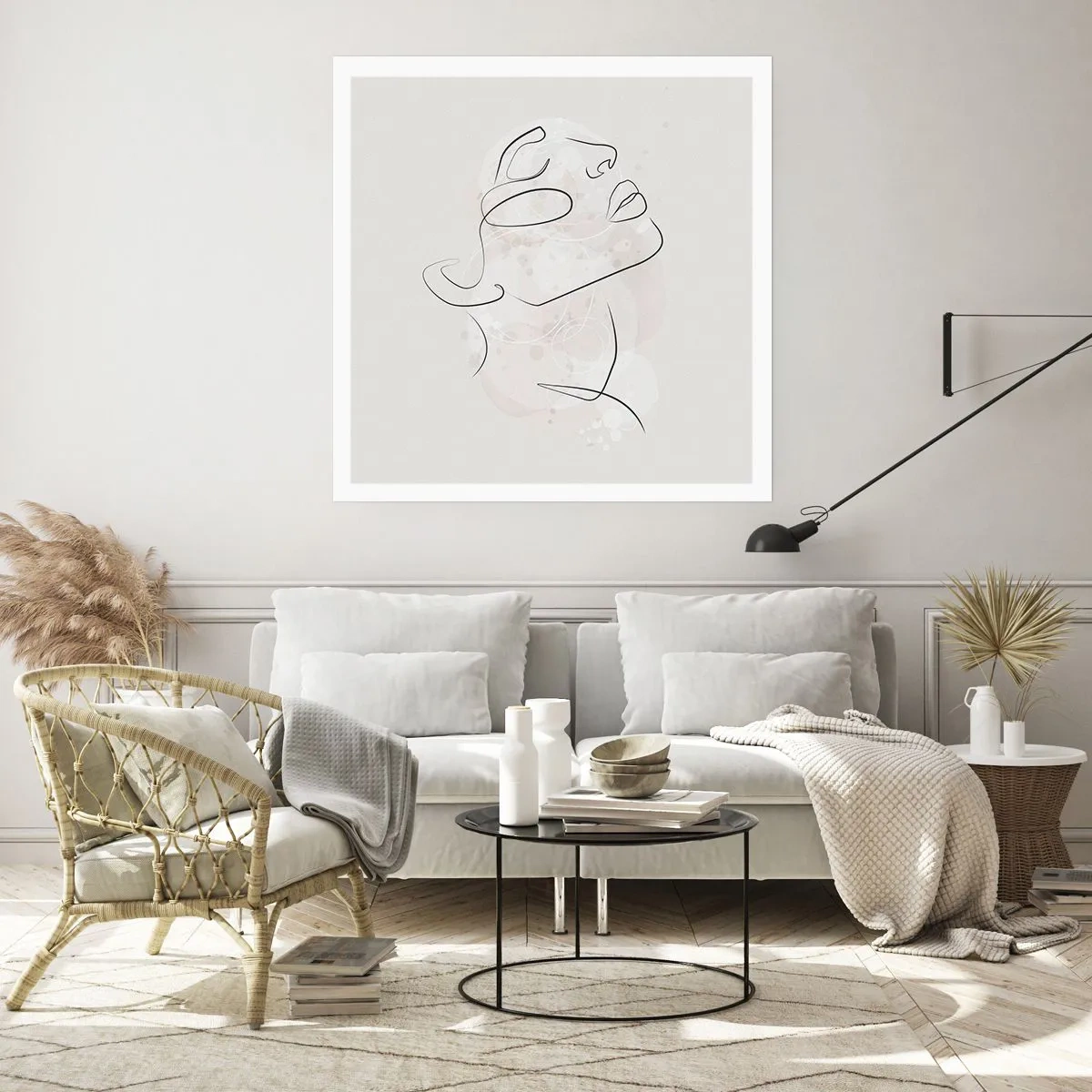 Plakat - Zarys marzenia - 50x50 cm