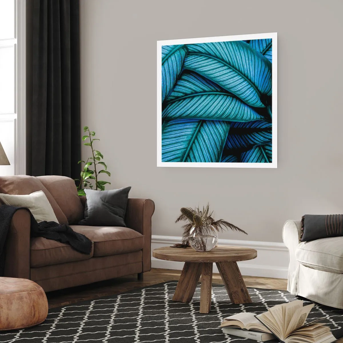 Plakat - Linie życia - 60x60 cm
