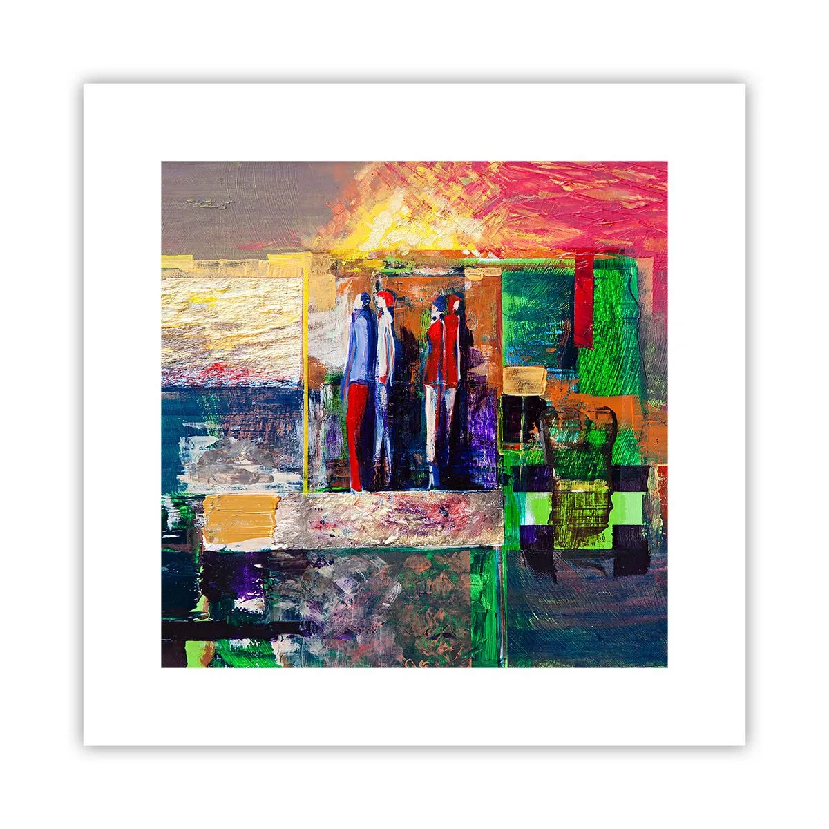 Plakat - Relacje i emocje - 30x30 cm