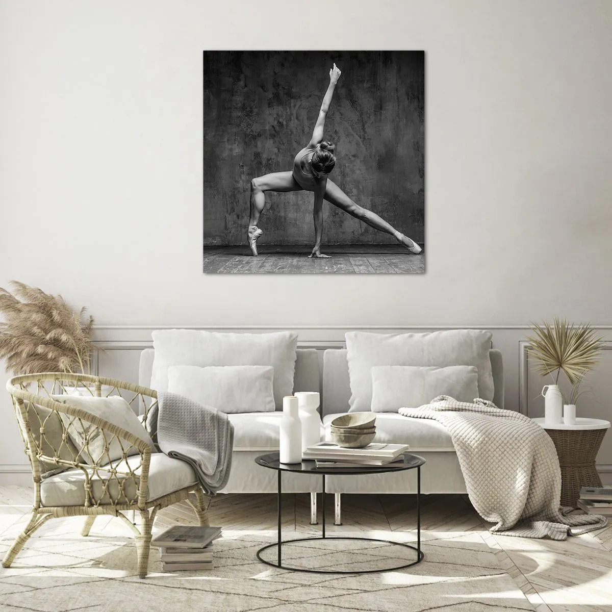 Obraz na szkle - Ideał równowagi - 50x50 cm