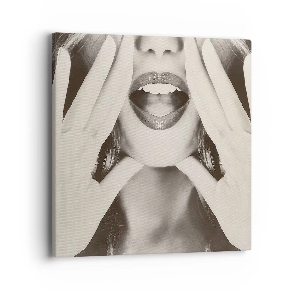 Obraz na płótnie - Już idę! - 40x40 cm