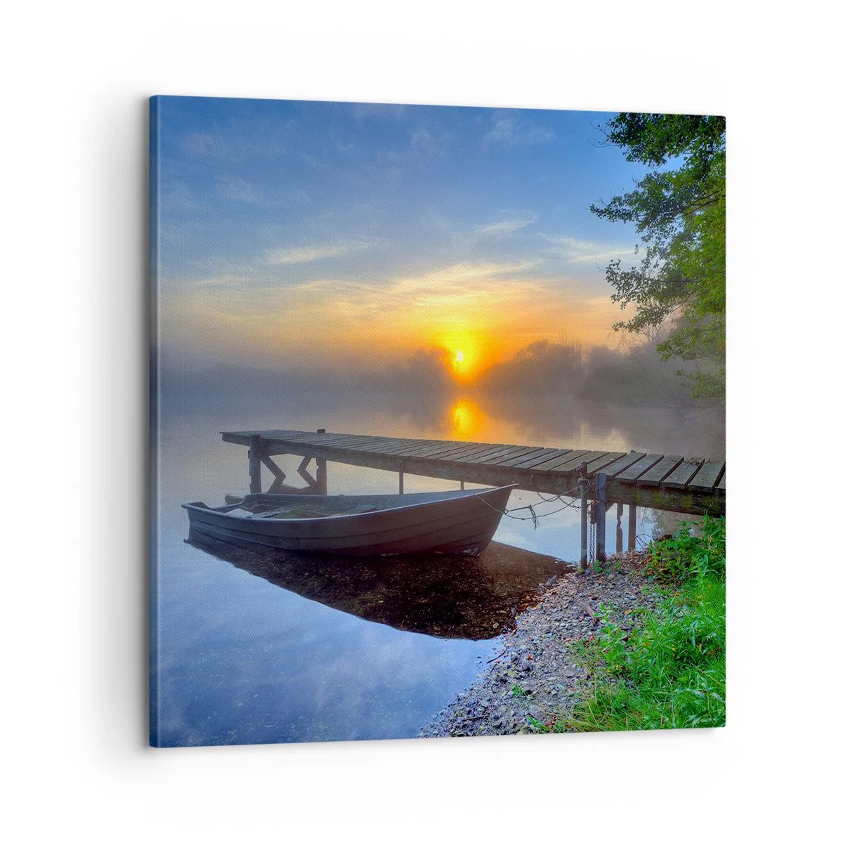 Obraz na płótnie - Jak zwyczajne zamienia się w magiczne - 60x60 cm