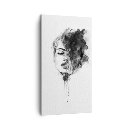 Obraz na płótnie - O czym marzy dziewczyna - 45x80 cm