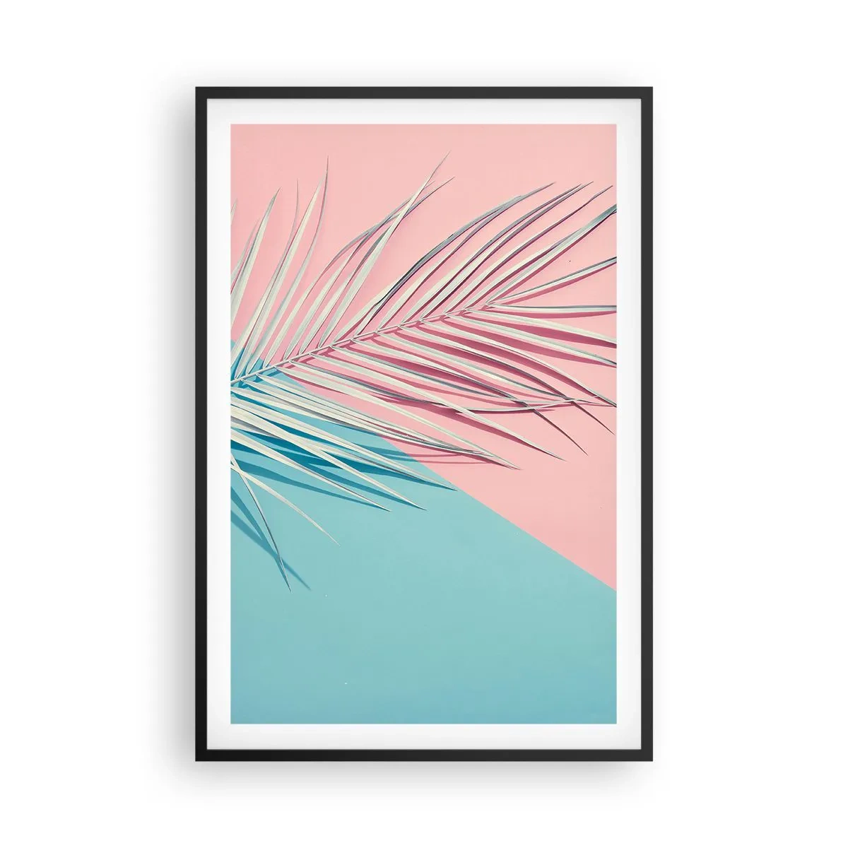 Plakat w czarnej ramie - Tropikalna impresja - 61x91 cm