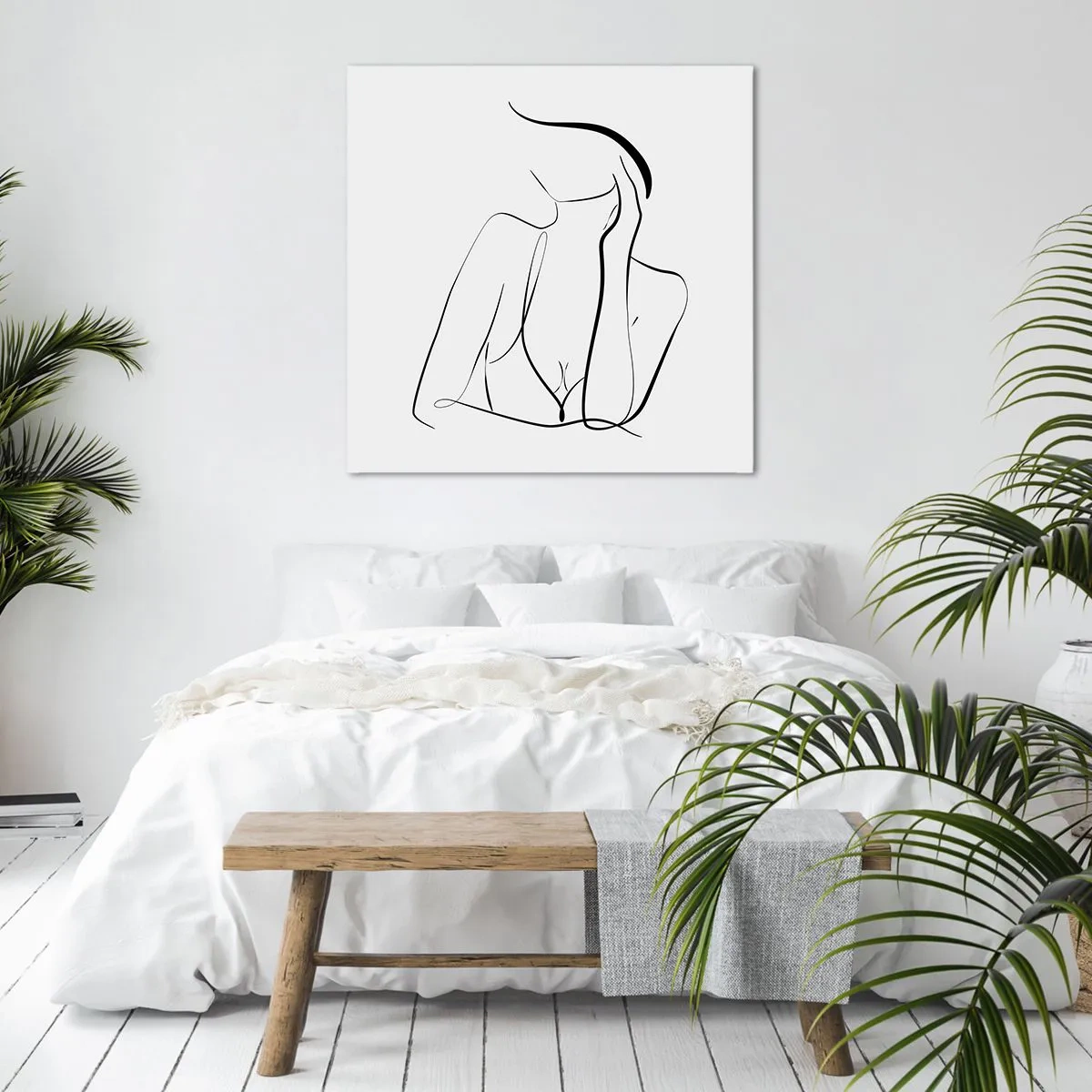 Obraz na płótnie - Na fali marzeń - 60x60 cm